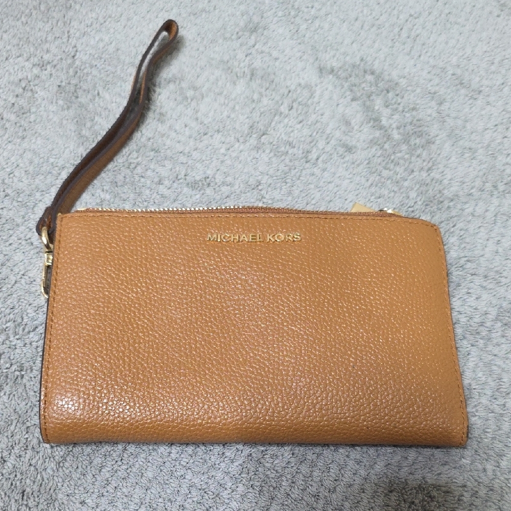 Michael Kors Tan Wristlet